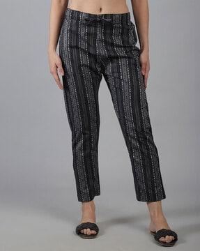 women printed straight fit culottes