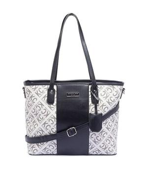 women printed tote bag with detachable strap