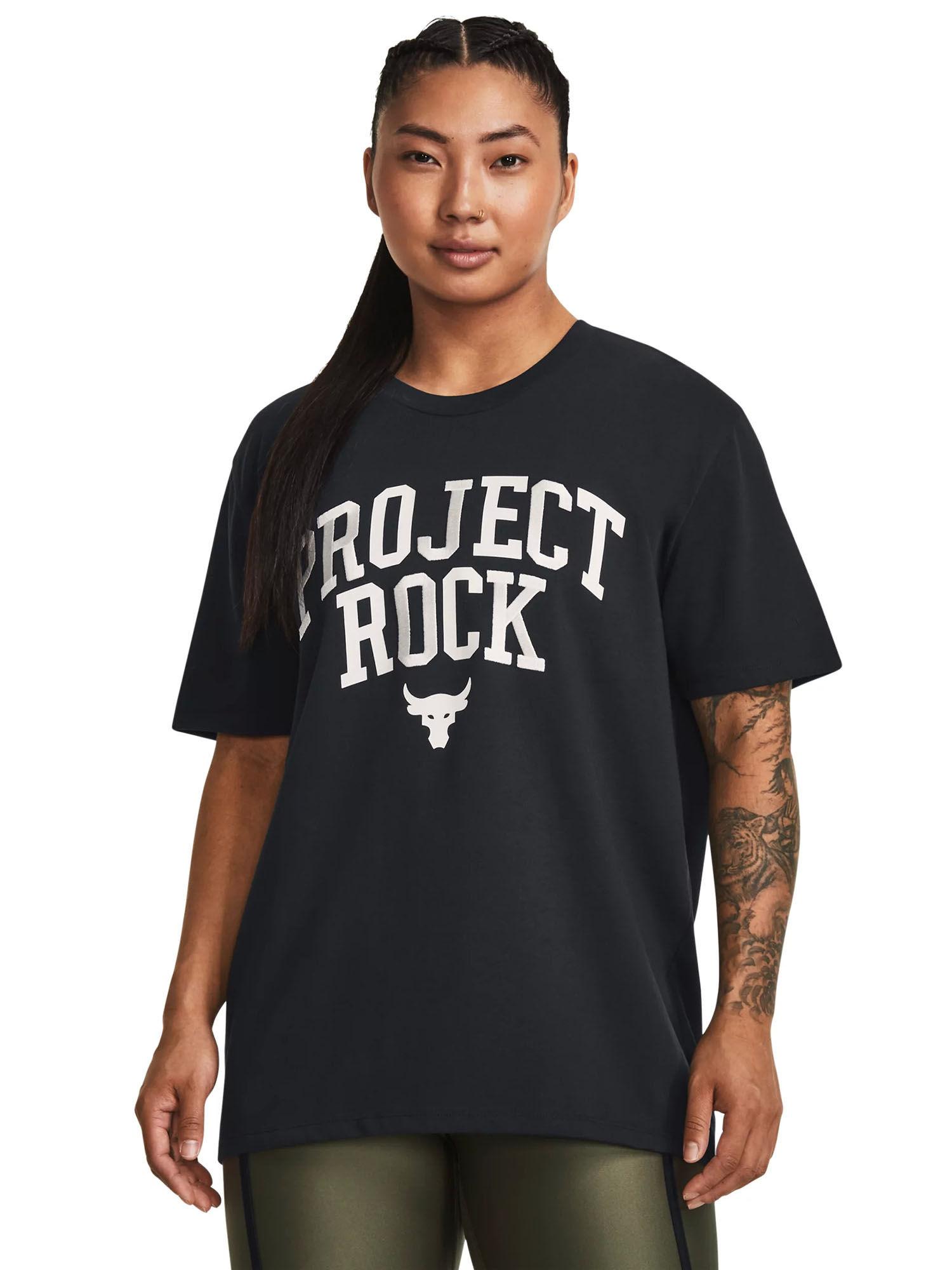 women project rock heavyweight campus t-shirt - black