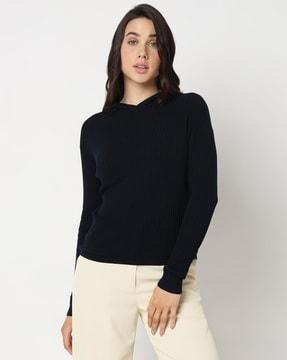 women pullover with full sleeves