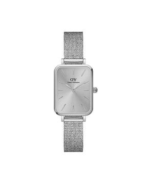 women quadro unitone square analogue watch - dw00100486