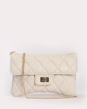 women quilted clutch bag