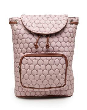 women quilted everyday backpack