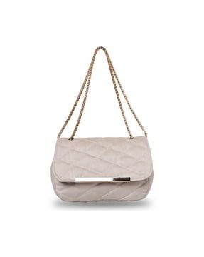 women quilted shoulder bag