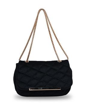 women quilted shoulder bag