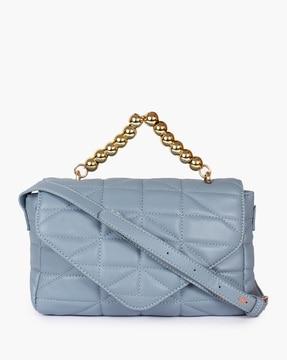 women quilted slingbag