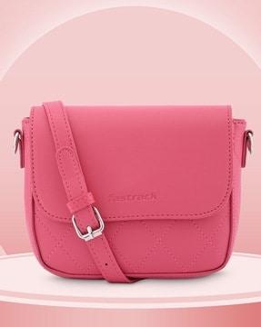 women quilted slingbag
