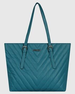 women quilted tote bag