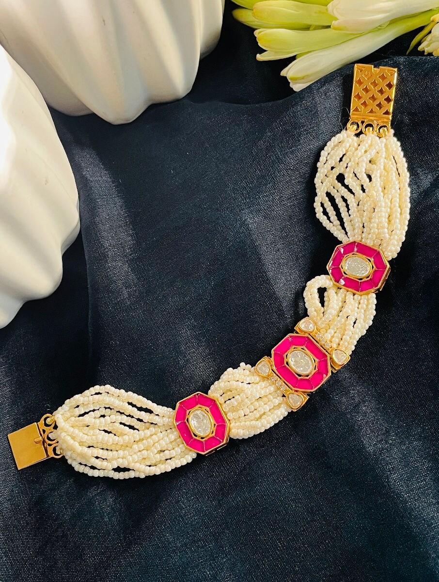 women red gold tone alloy cuffs &amp; bracelet