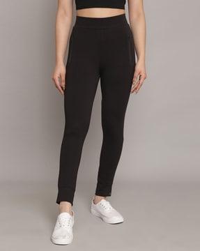 women regular fit active joggers