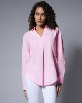 women regular fit cotton top