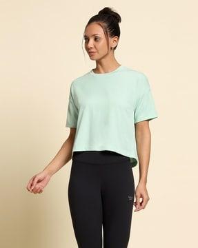 women regular fit crew-neck t-shirt