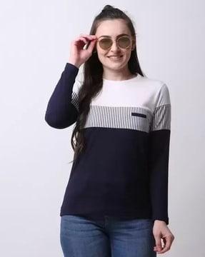 women regular fit crew-neck t-shirt