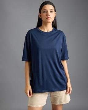 women regular fit crew-neck t-shirt