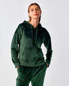 women regular fit hoodie