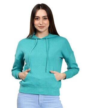 women regular fit hoodie