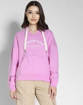 women regular fit hoodie