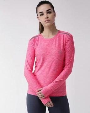 women regular fit round-neck t-shirt