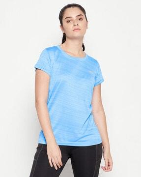 women regular fit round-neck t-shirt