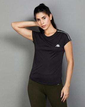 women regular fit round-neck t-shirt