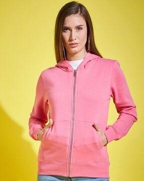 women regular fit sweatshirt with full sleeves