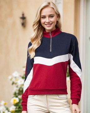 women regular fit sweatshirt