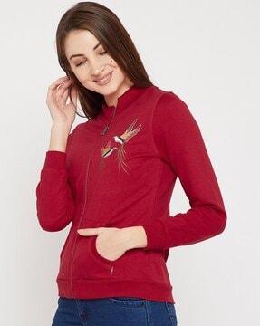 women regular fit sweatshirt