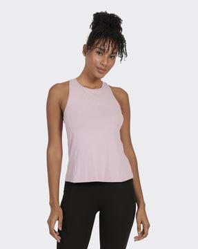 women regular fit tank top