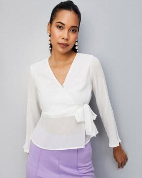 women regular fit top