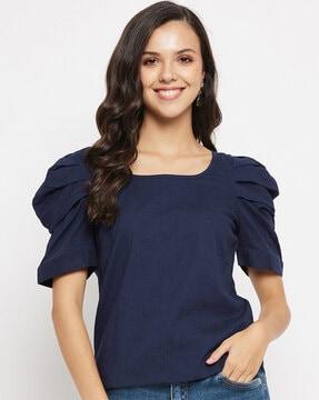 women regular fit top