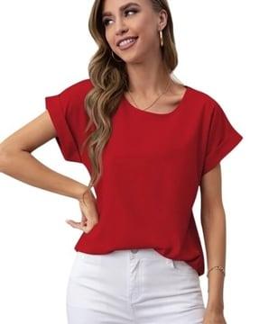 women regular fit top