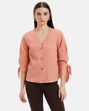 women regular fit top