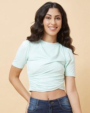 women regular fit top