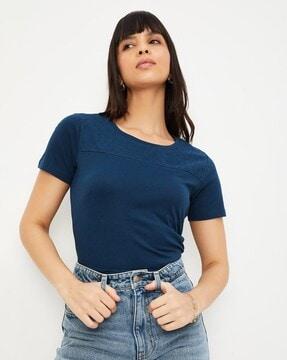 women regular fit top