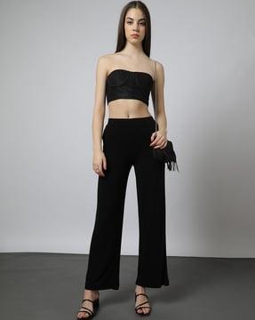 women regular fit track pants