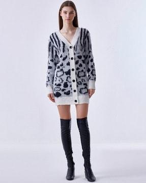 women relaxed fit cardigan