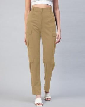 women relaxed fit cargo pants