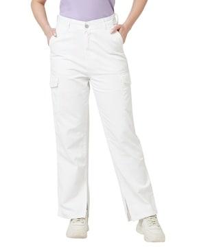 women relaxed fit cargo pants