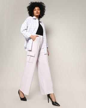 women relaxed fit cargo pants