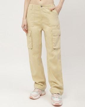 women relaxed fit cargo pants