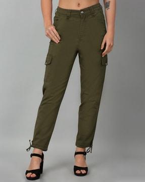 women relaxed fit cargo pants