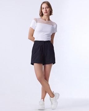 women relaxed fit city shorts