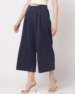 women relaxed fit culottes