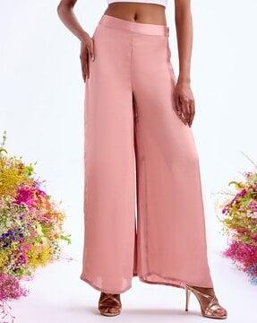 women relaxed fit palazzos