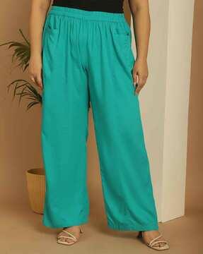 women relaxed fit palazzos