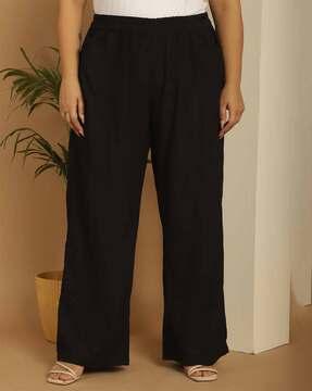 women relaxed fit palazzos