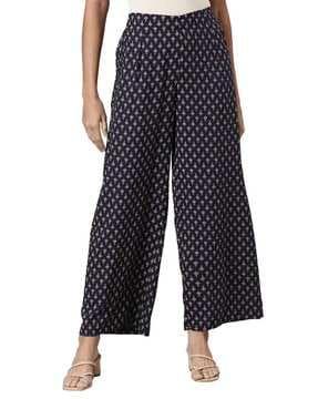 women relaxed fit palazzos