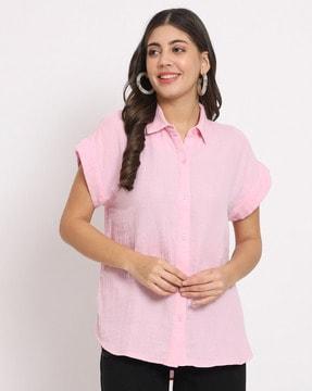 women relaxed fit shirt