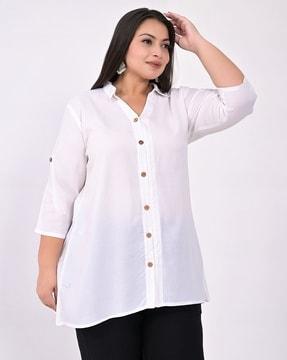 women relaxed fit shirt