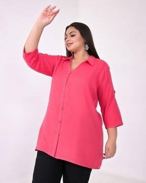 women relaxed fit shirt